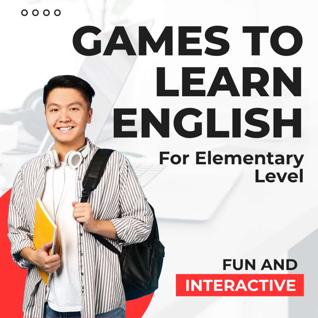 GAMES TO LEARN ENGLISH 1- FOR ELEMENTARY LEVEL <<<
