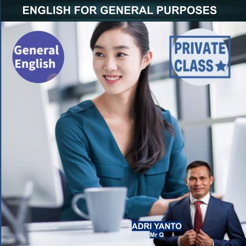 Onling English Private Class: General English