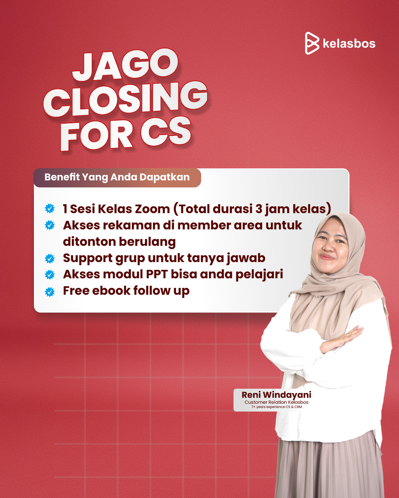 Rekaman Kelas Jago Closing for CS