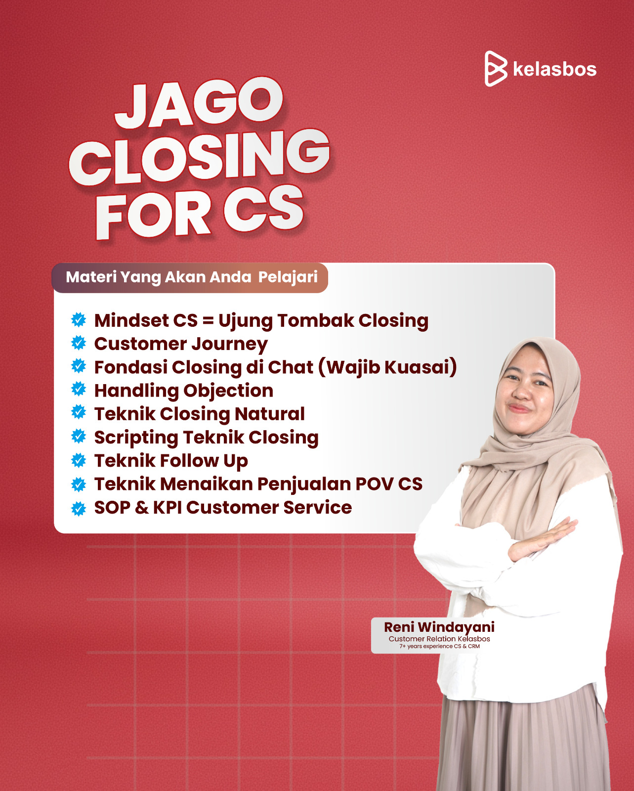 Rekaman Kelas Jago Closing for CS