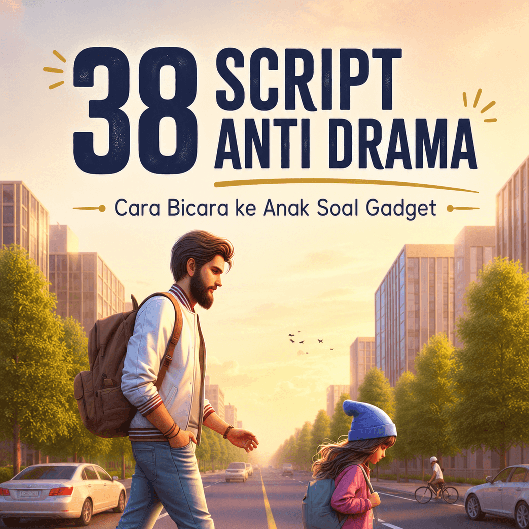 Cara Bicara Ke Anak Soal Gadget - 38 Script Anti Drama