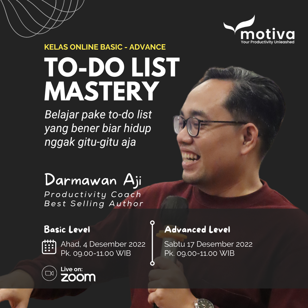 Kelas Online To-Do List Mastery (Basic & Advance)