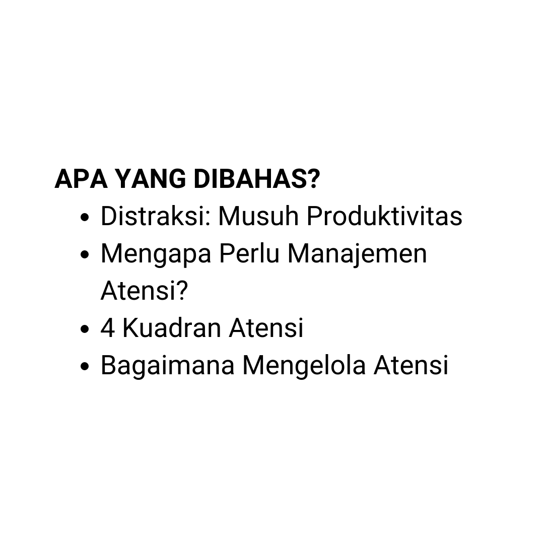 Ringkasan Buku Attention Management (PDF)