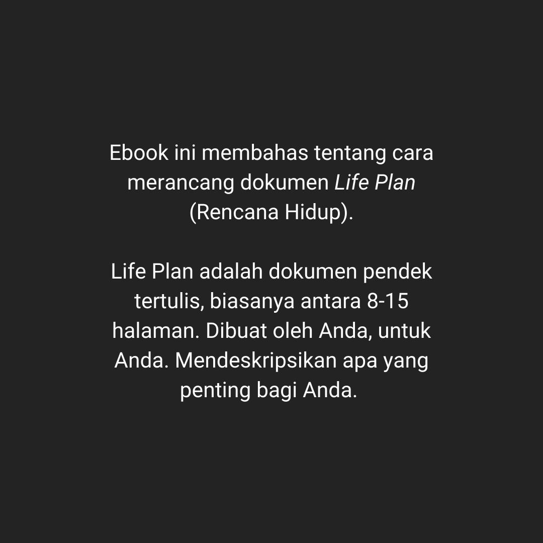 Ebook Life Plan
