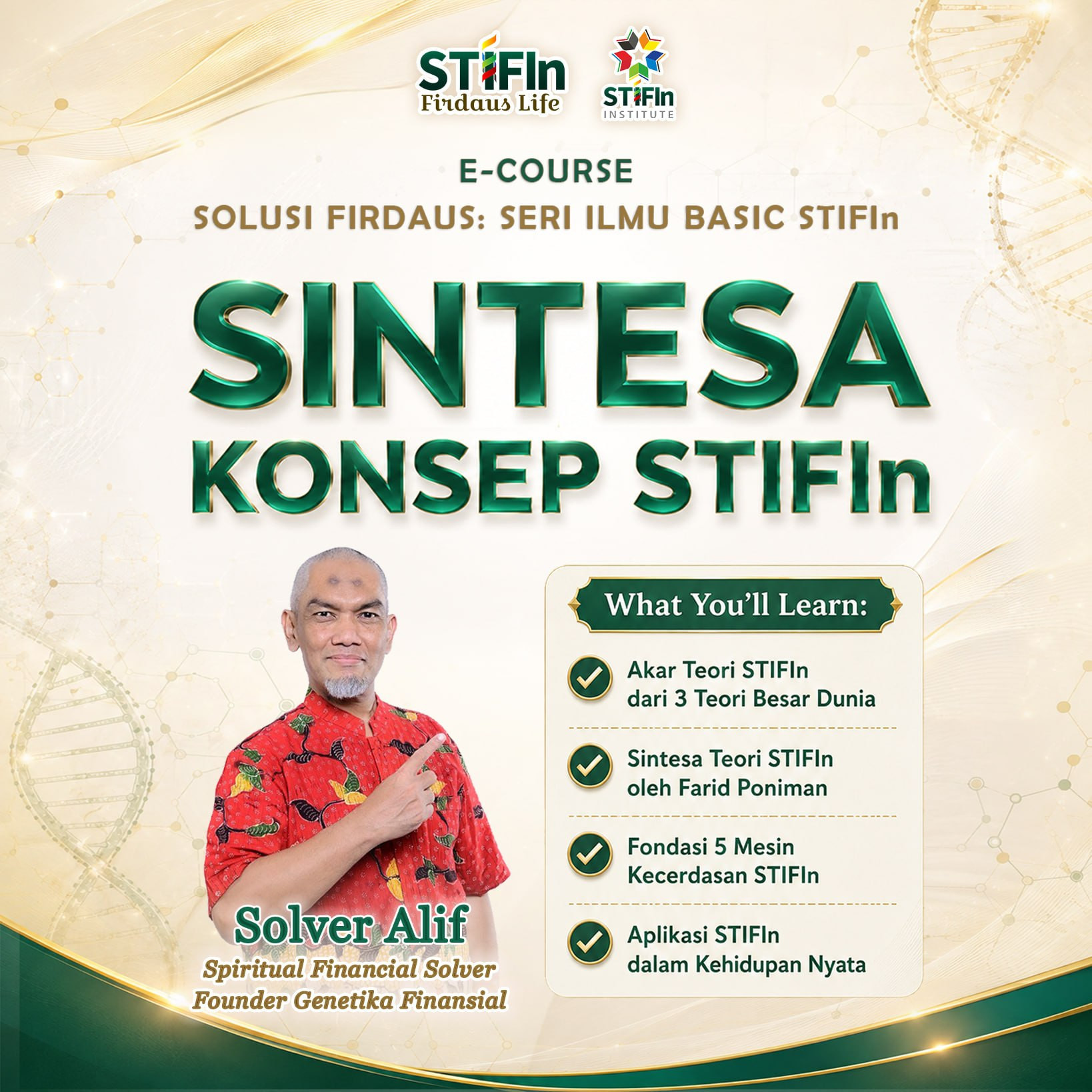 eCOURSE : Sintesa Konsep STIFIn