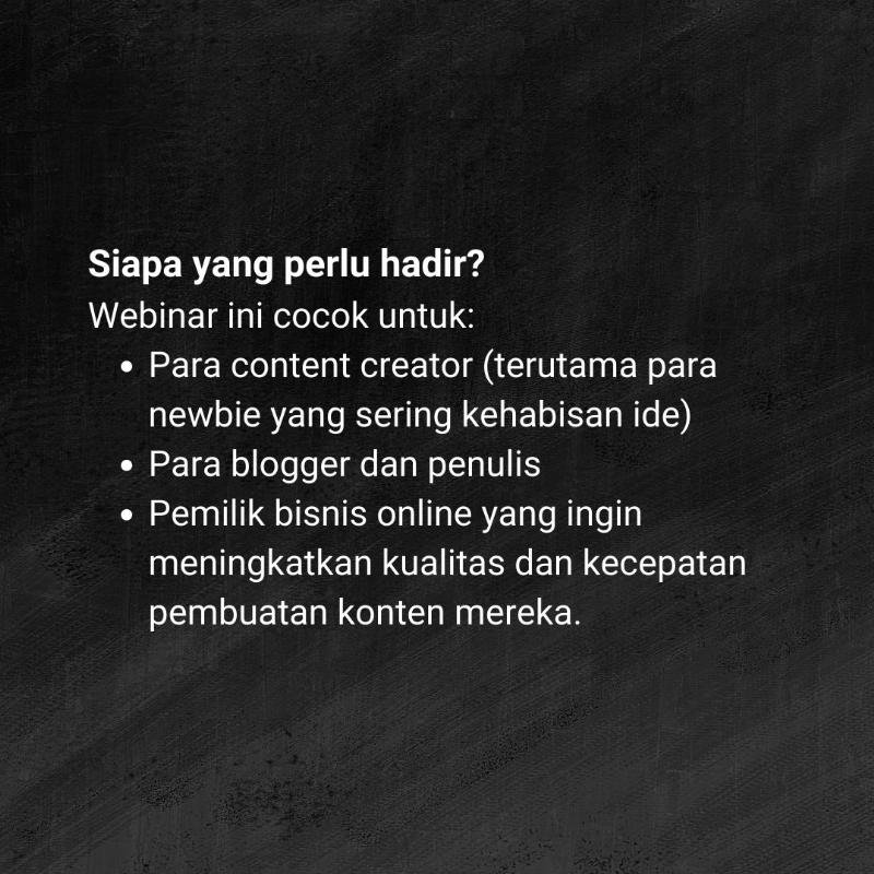 Content Writing Hack: Optimasi ChatGPT untuk Membuat Konten yang Lebih Cepat dan Mudah