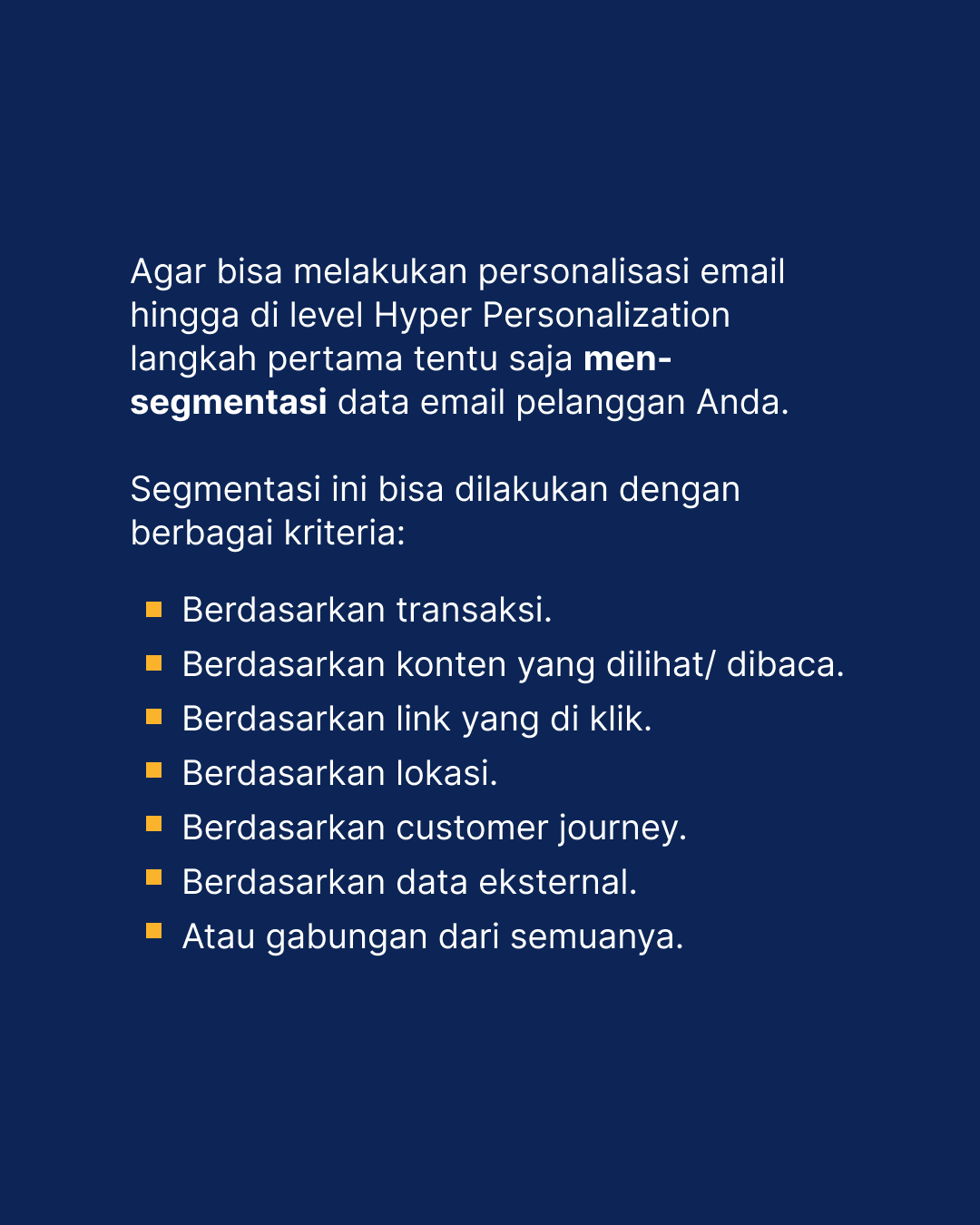 Email Marketing Tanpa Email Blast Malah Lebih Bagus? Part 2