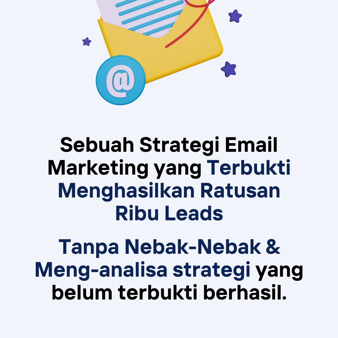 SEKTE: Strategi Email Konversi TErtinggi
