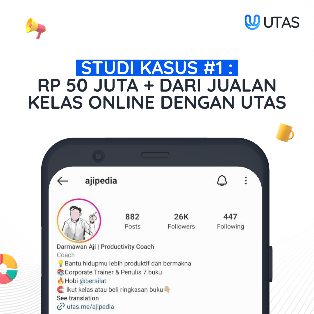 Study Case Mas Darmawan Aji @ajipedia Mendapatkan 50jt Dari Jual Produk Digital