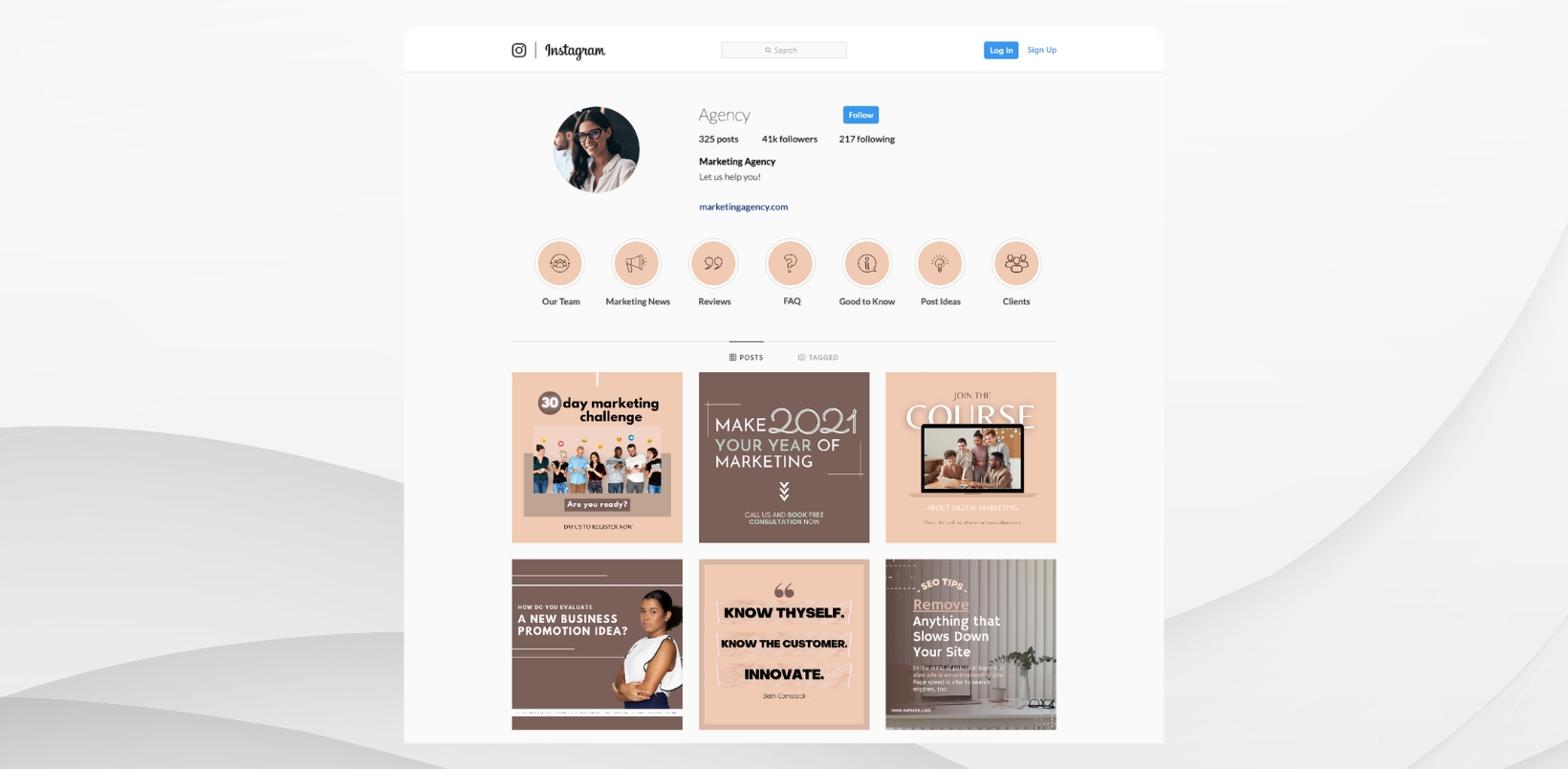 300 Marketing Agency Templates for Social Media