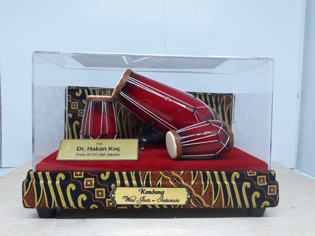 Miniatur Kendang Eksklusif Khas Jawa Barat