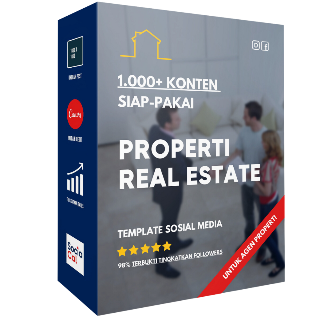 1.000+ Template Properti & Real Estate Siap-Pakai untuk Agen Properti