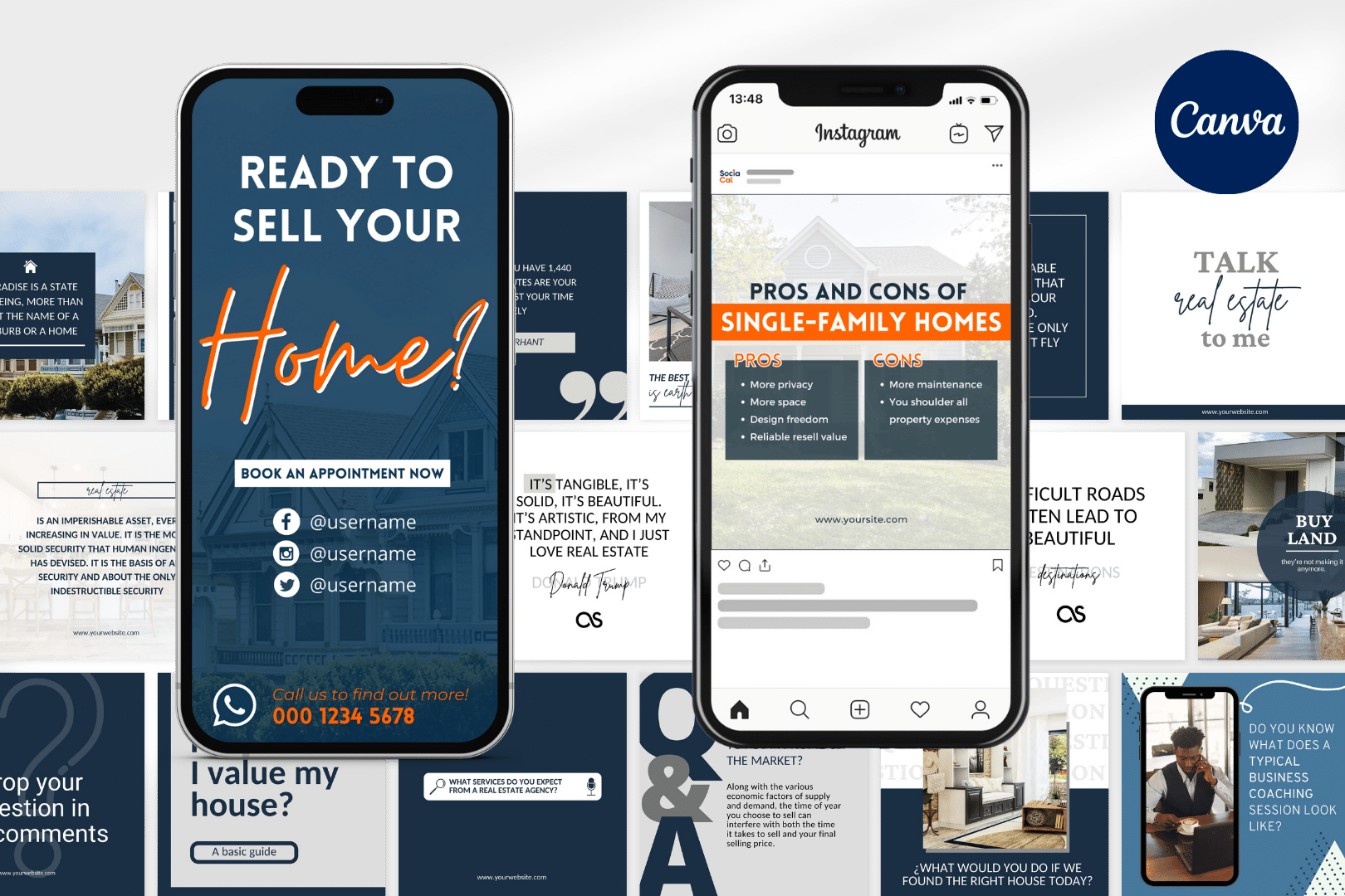 1.000+ Template Properti & Real Estate Siap-Pakai untuk Agen Properti