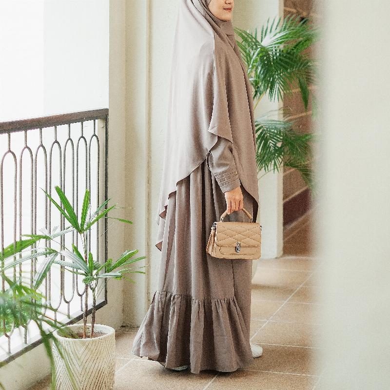 Gamis Basic Silver Sage