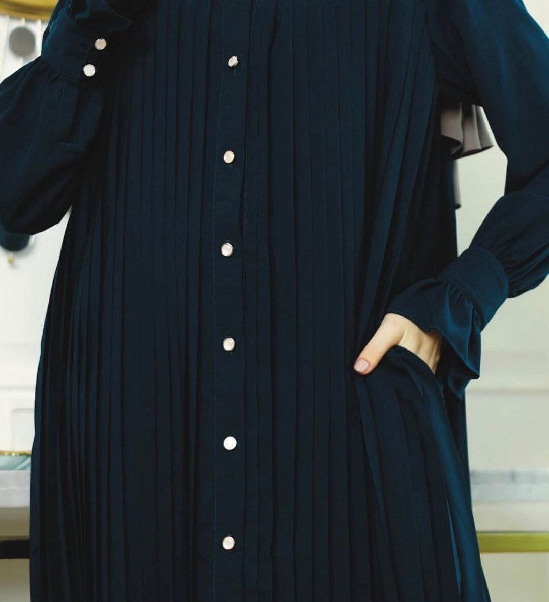 Tsabita Dress Dark Teal