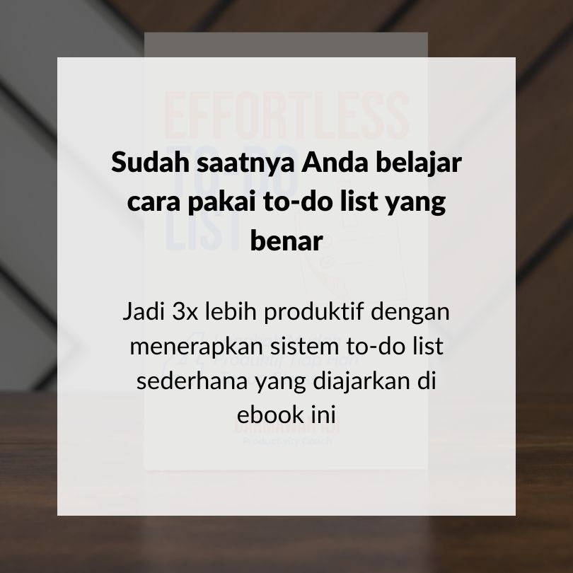 Ebook Effortless To-Do List