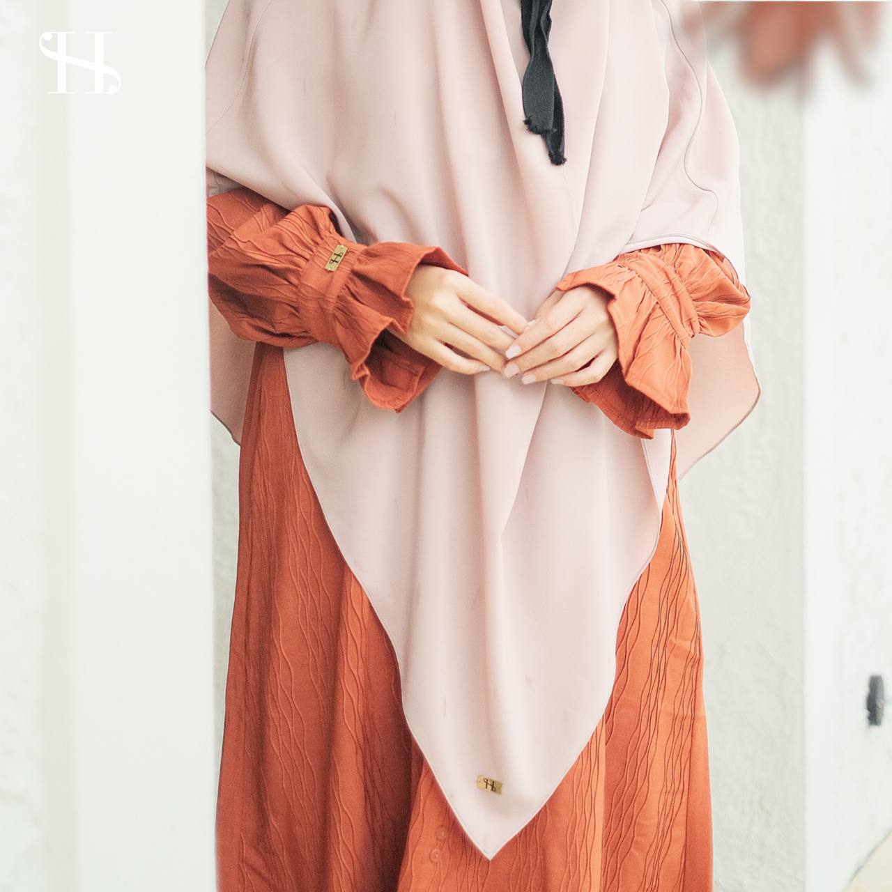 Halilah Dress Terracota