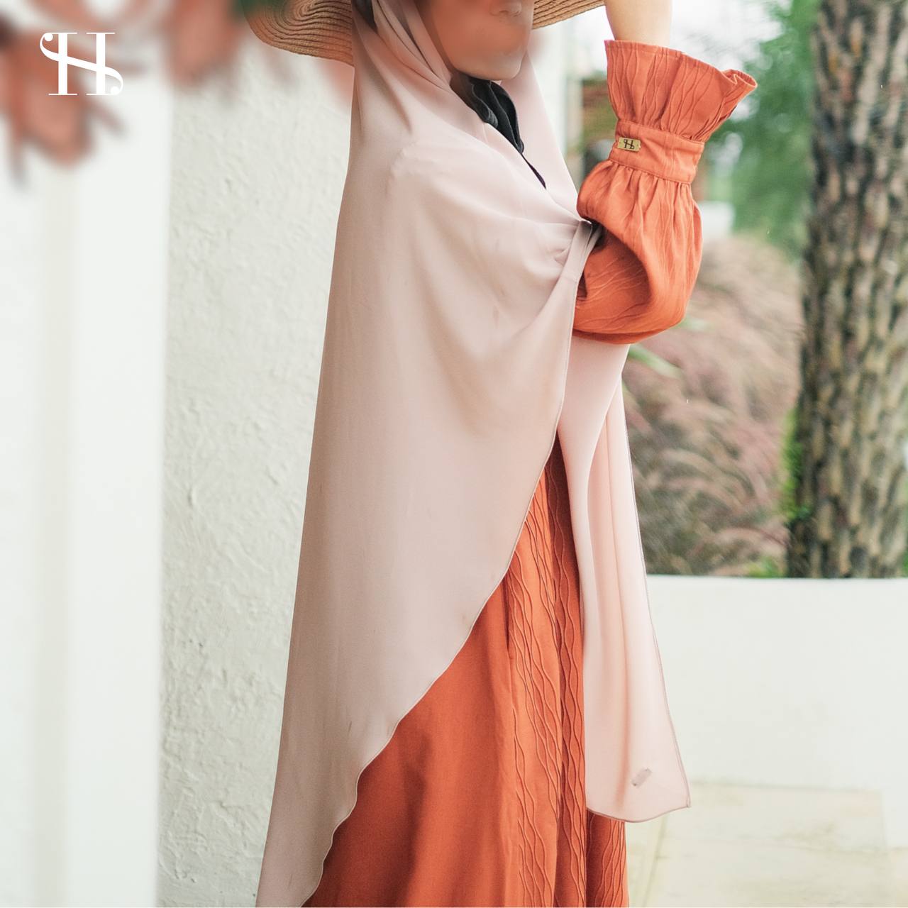 Halilah Dress Terracota