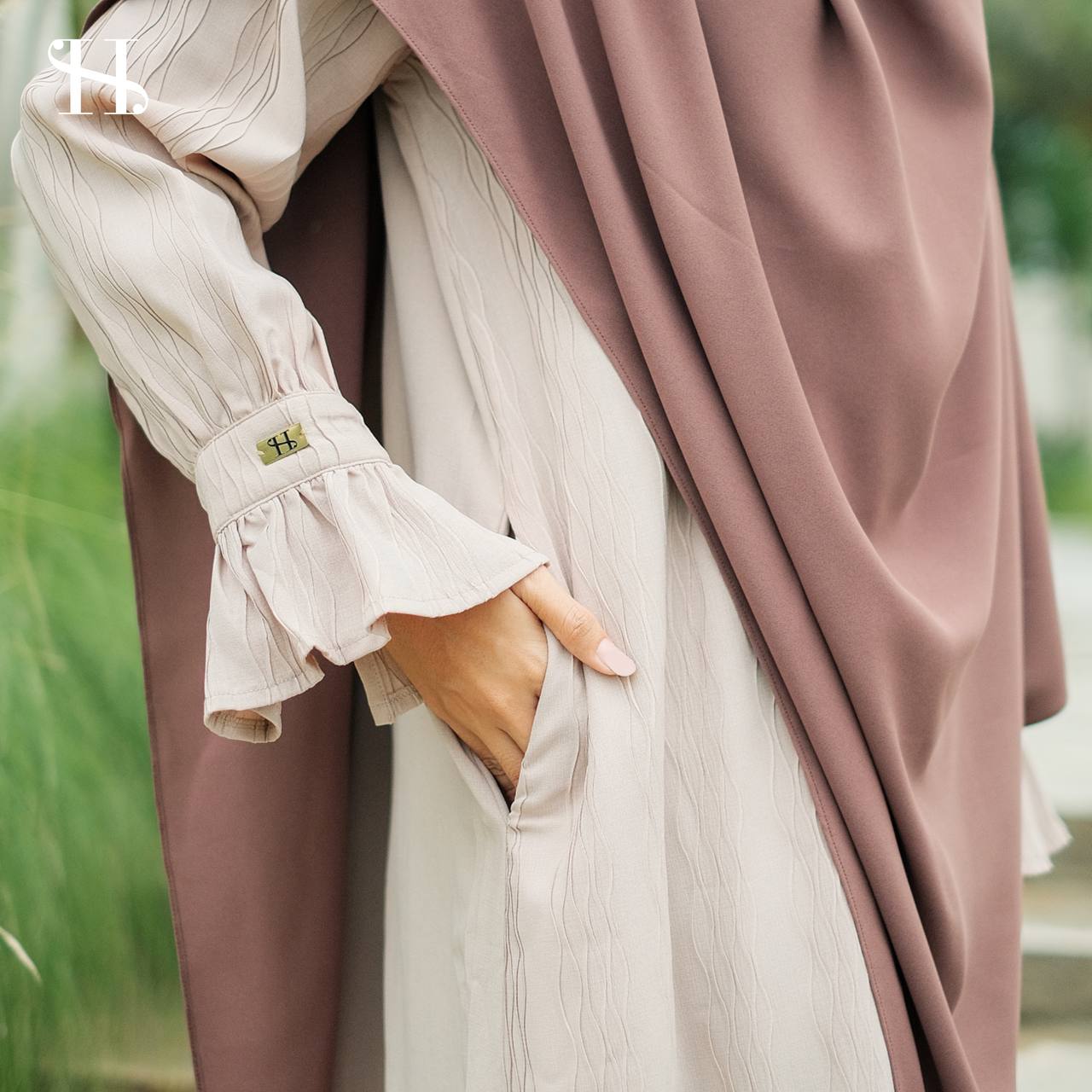 Halilah Dress Stone