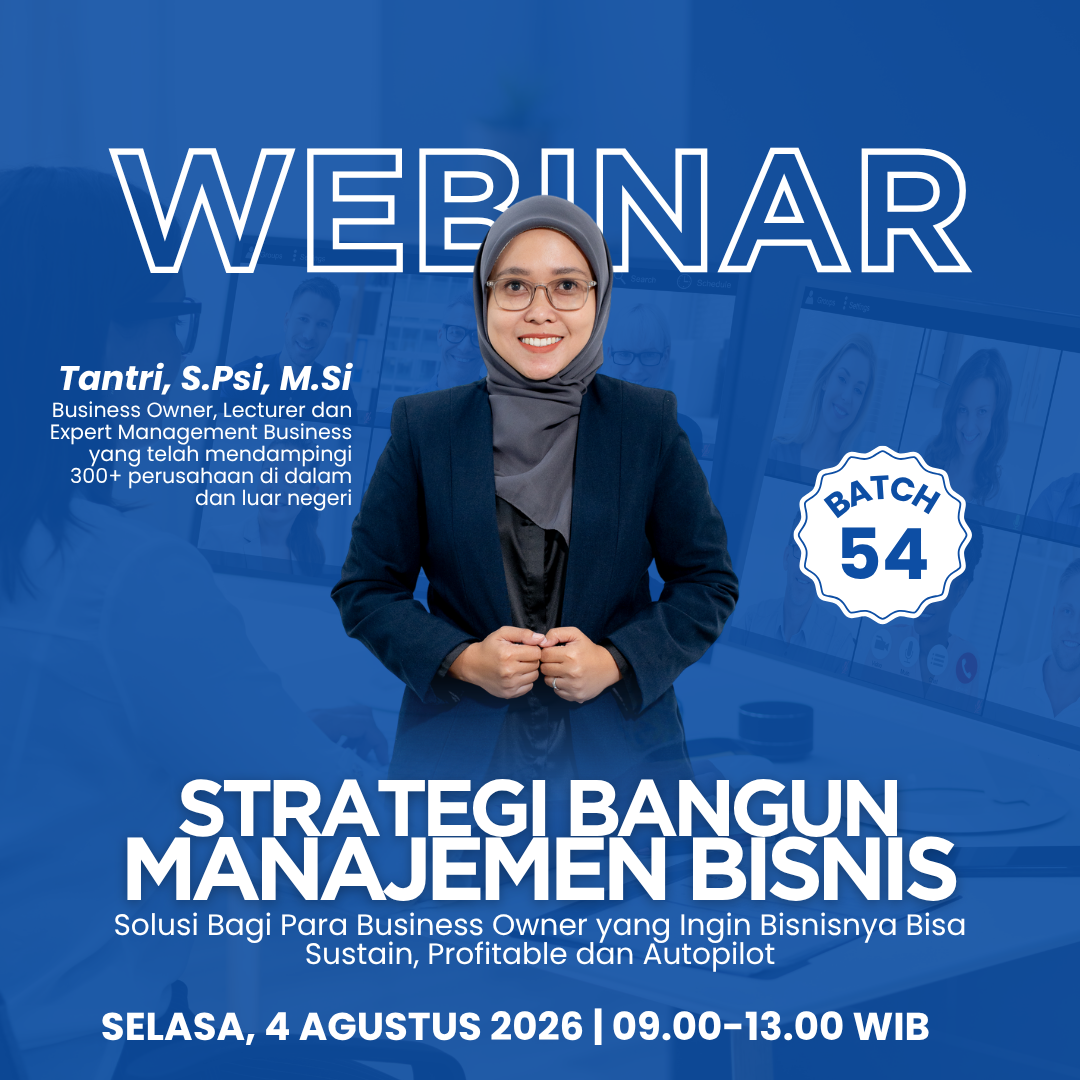 Webinar Strategi Bangun Manajemen Bisnis - BATCH 54