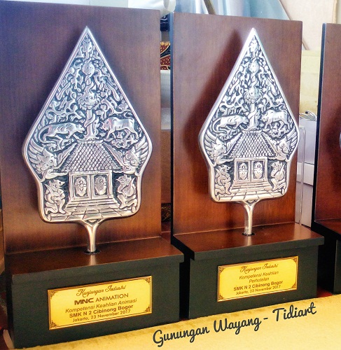 Souvenir Plakat Wayang Gunungan