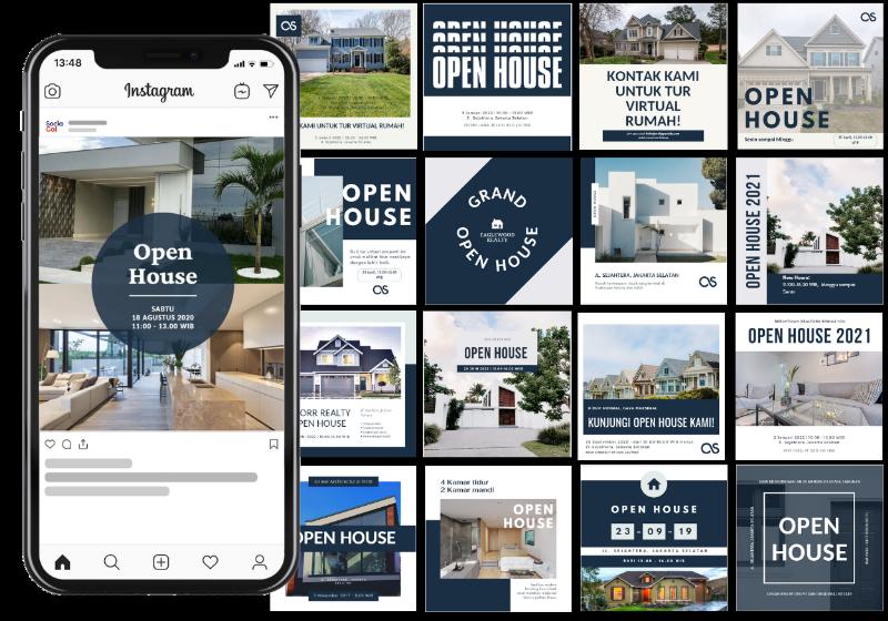 [Upgrade Versi Bahasa Indonesia] 1.000+ Template Properti & Real Estate Siap-Pakai untuk Agen Properti