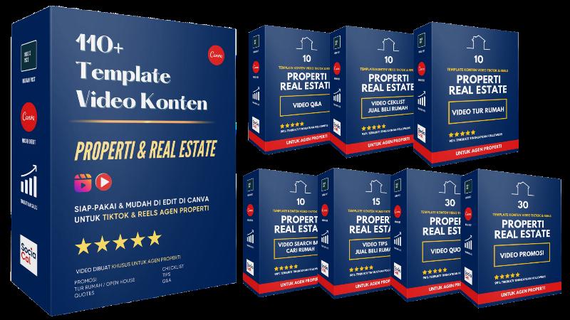 110+ Template Video Reels & Tiktok Properti Siap-Pakai untuk Agen Properti
