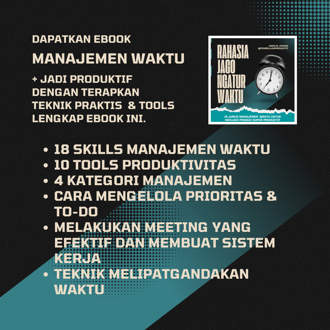 Produktif Plus: Strategi meningkatkan produktifitas untuk memaksimalkan potensi diri