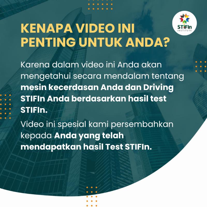 Penjelasan Hasil Tes STIFIn