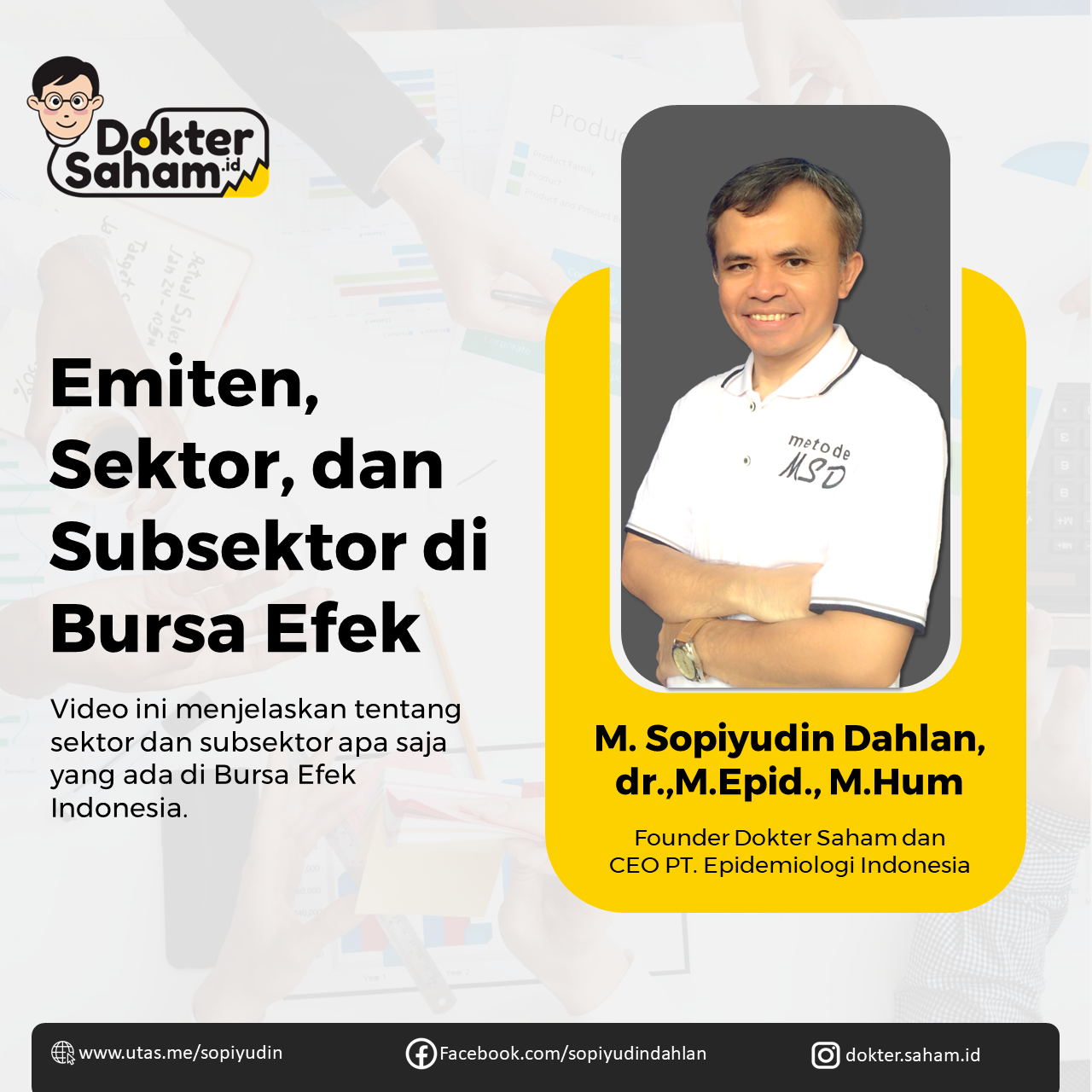 Emiten, Sektor, dan Subsektor di Bursa Efek