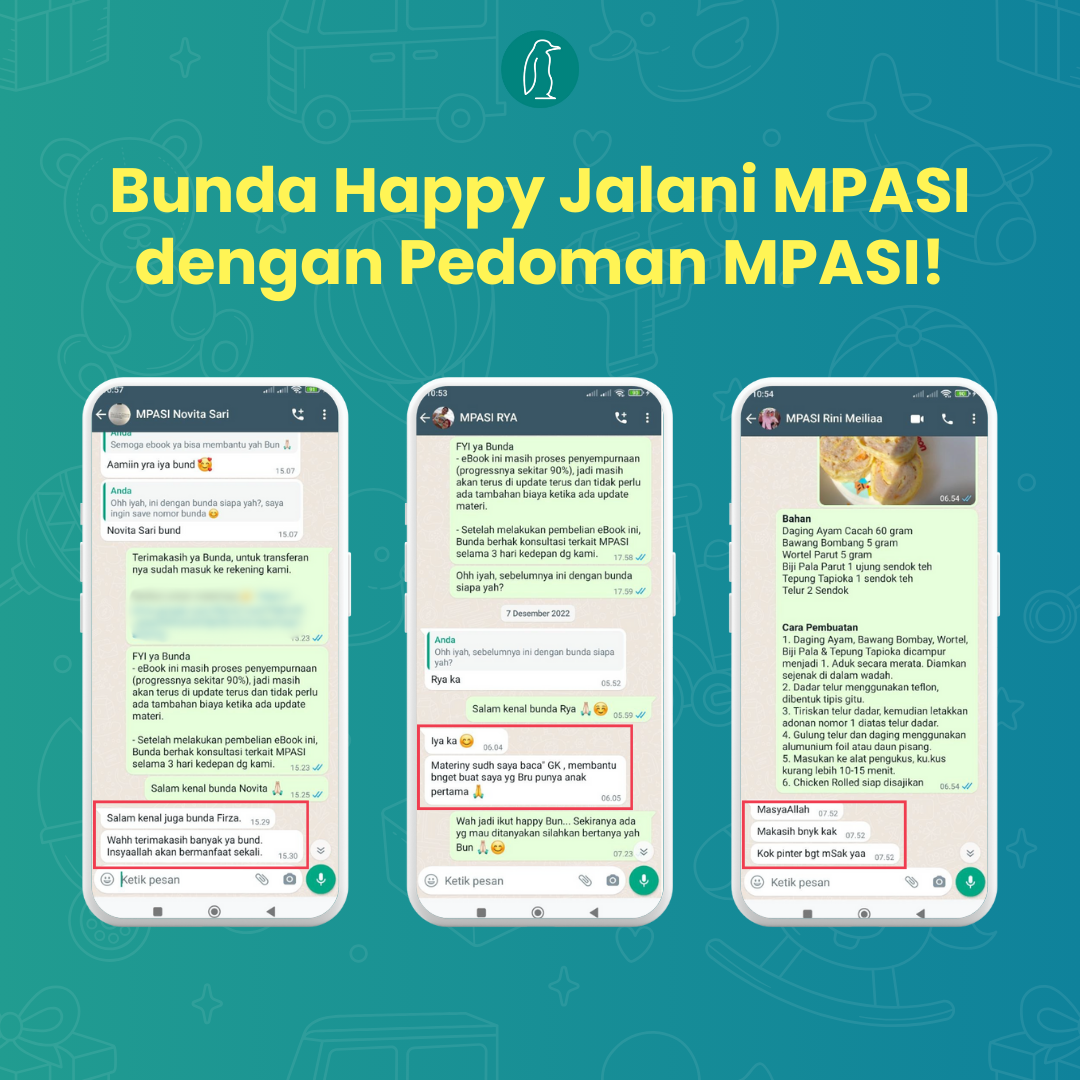 Bantu Bunda, MPASI Lebih Mudah, Si Kecil Lebih Lahap!