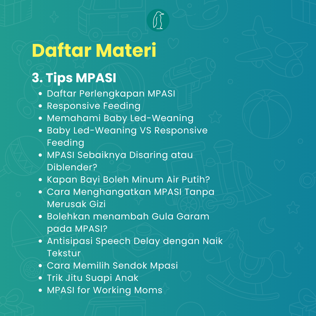 Bantu Bunda, MPASI Lebih Mudah, Si Kecil Lebih Lahap!