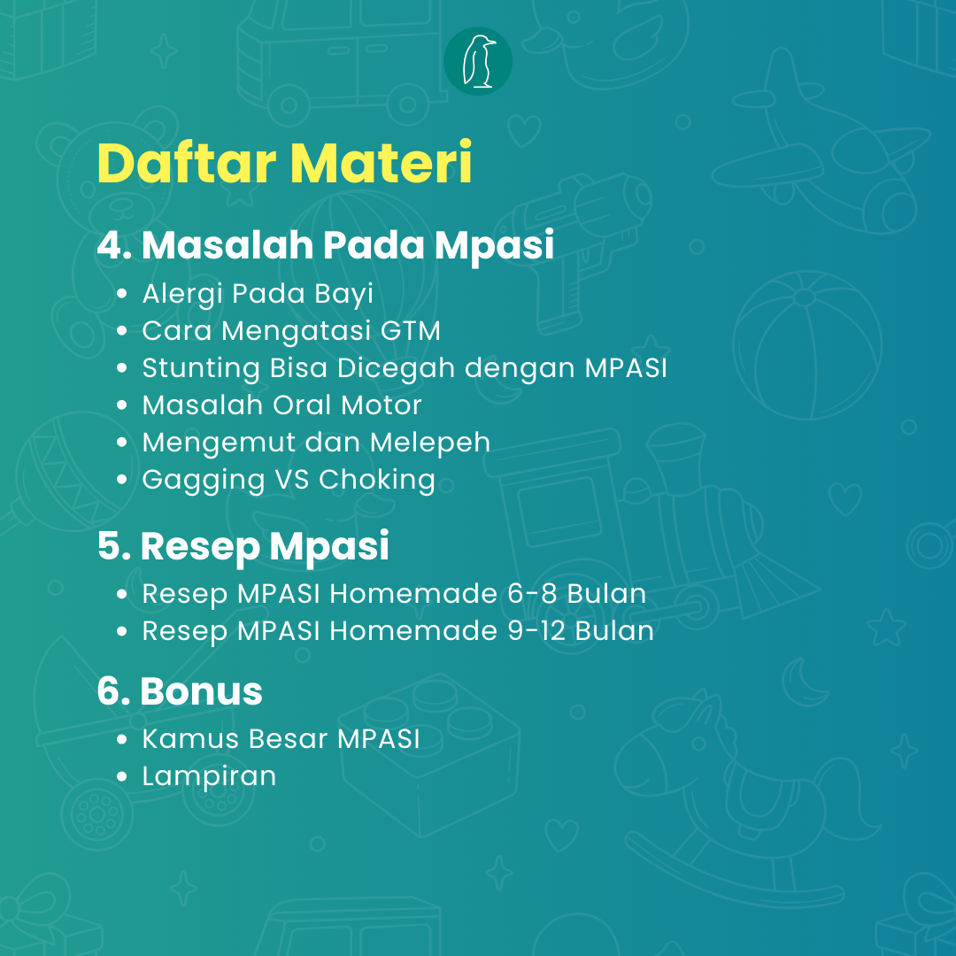 Bantu Bunda, MPASI Lebih Mudah, Si Kecil Lebih Lahap!