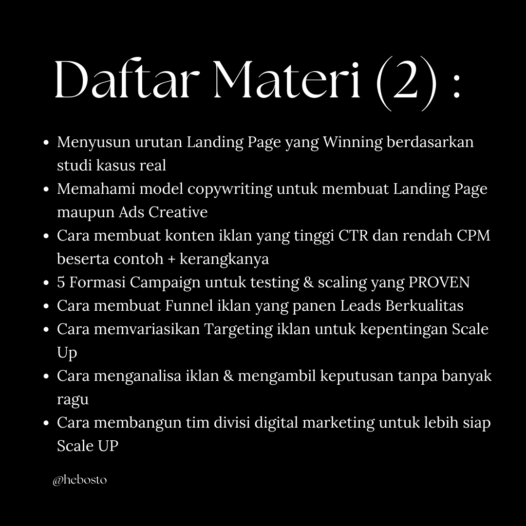 Digital Ads Mastermind (PRIVATE)
