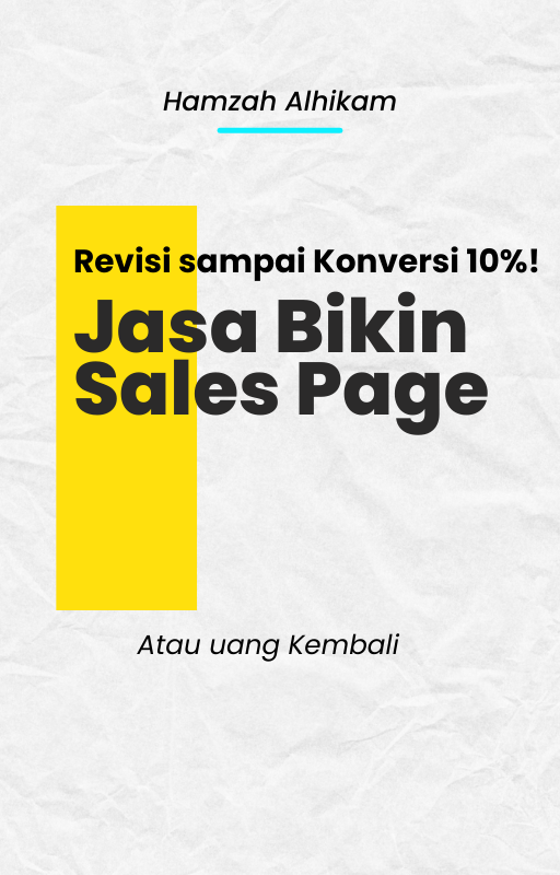 Jasa Bikin Sales page Kelas Online 