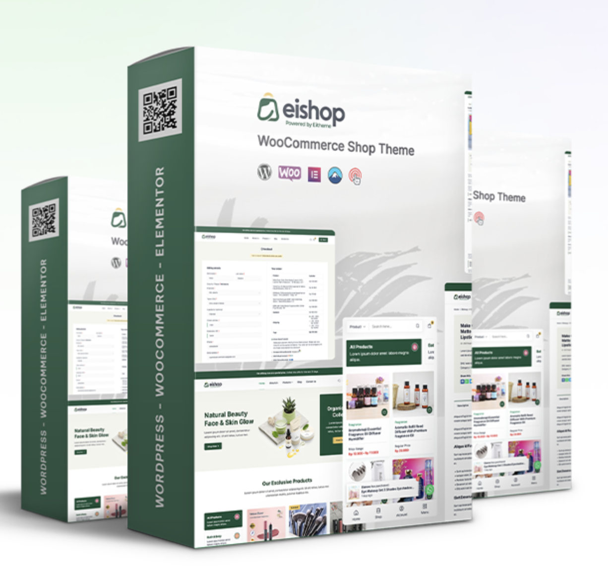 eiShop adalah theme toko online WordPress dan WooCommerce