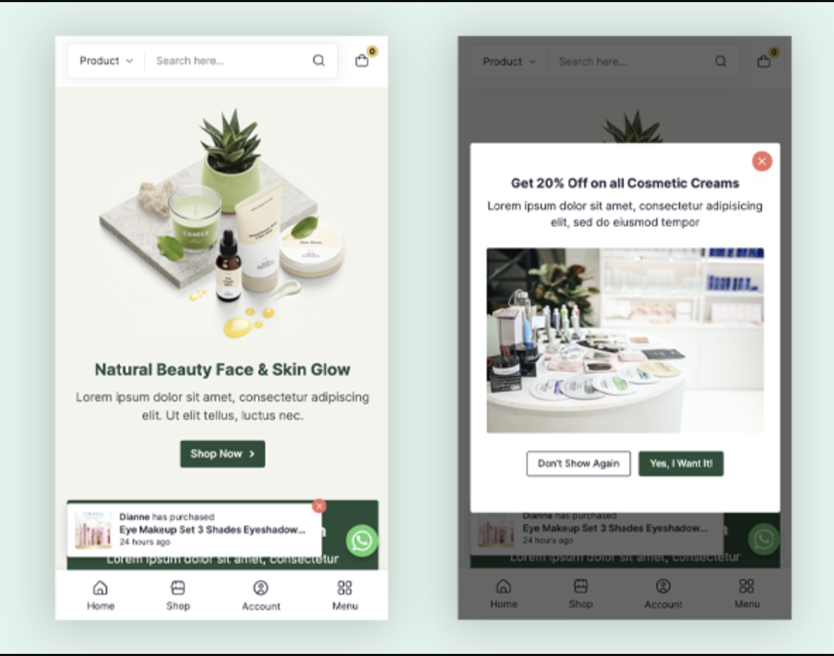 eiShop adalah theme toko online WordPress dan WooCommerce