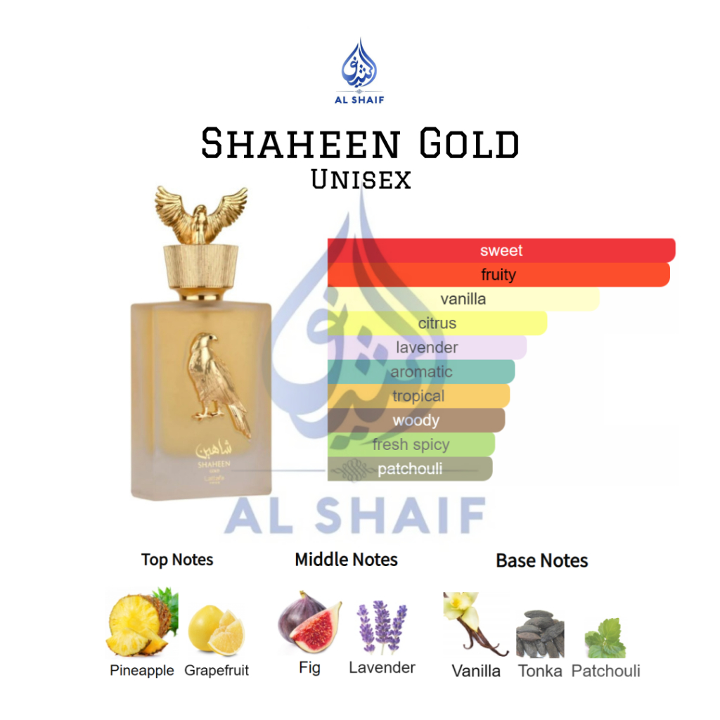 Shaheen Gold by Lattafa Pride