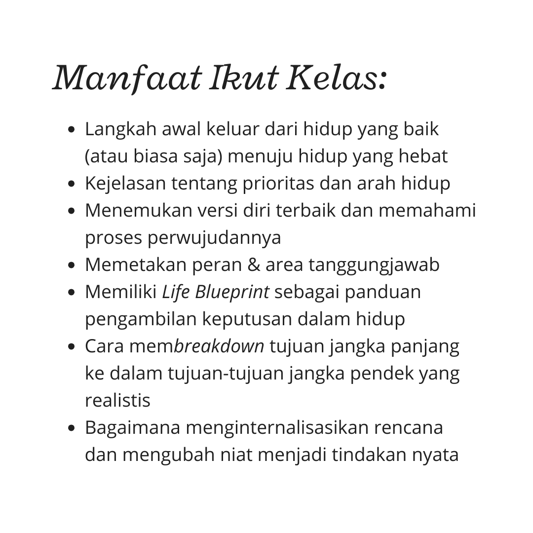 Life Blueprint 2023