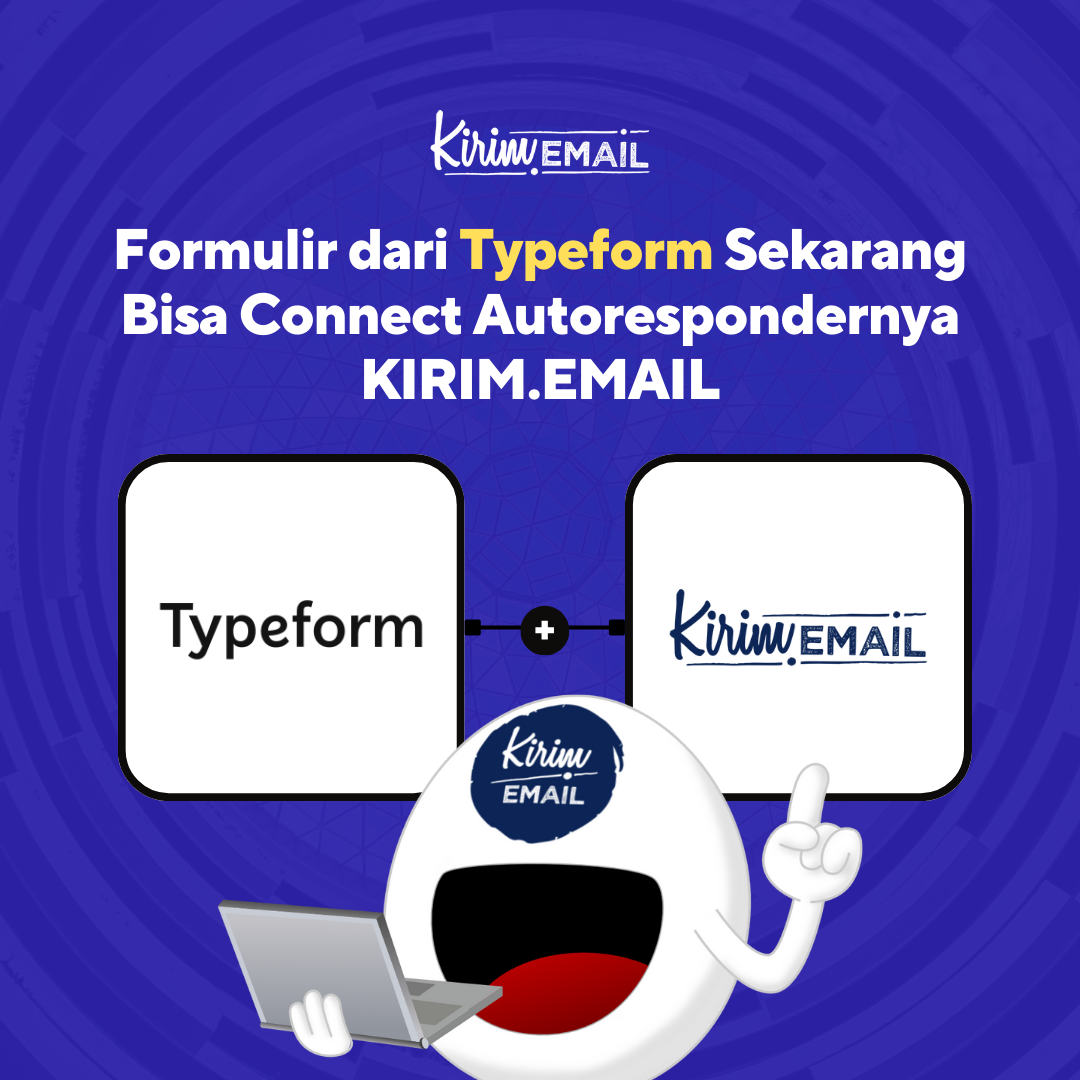 Integrasi Typeform dan KIRIM.EMAIL