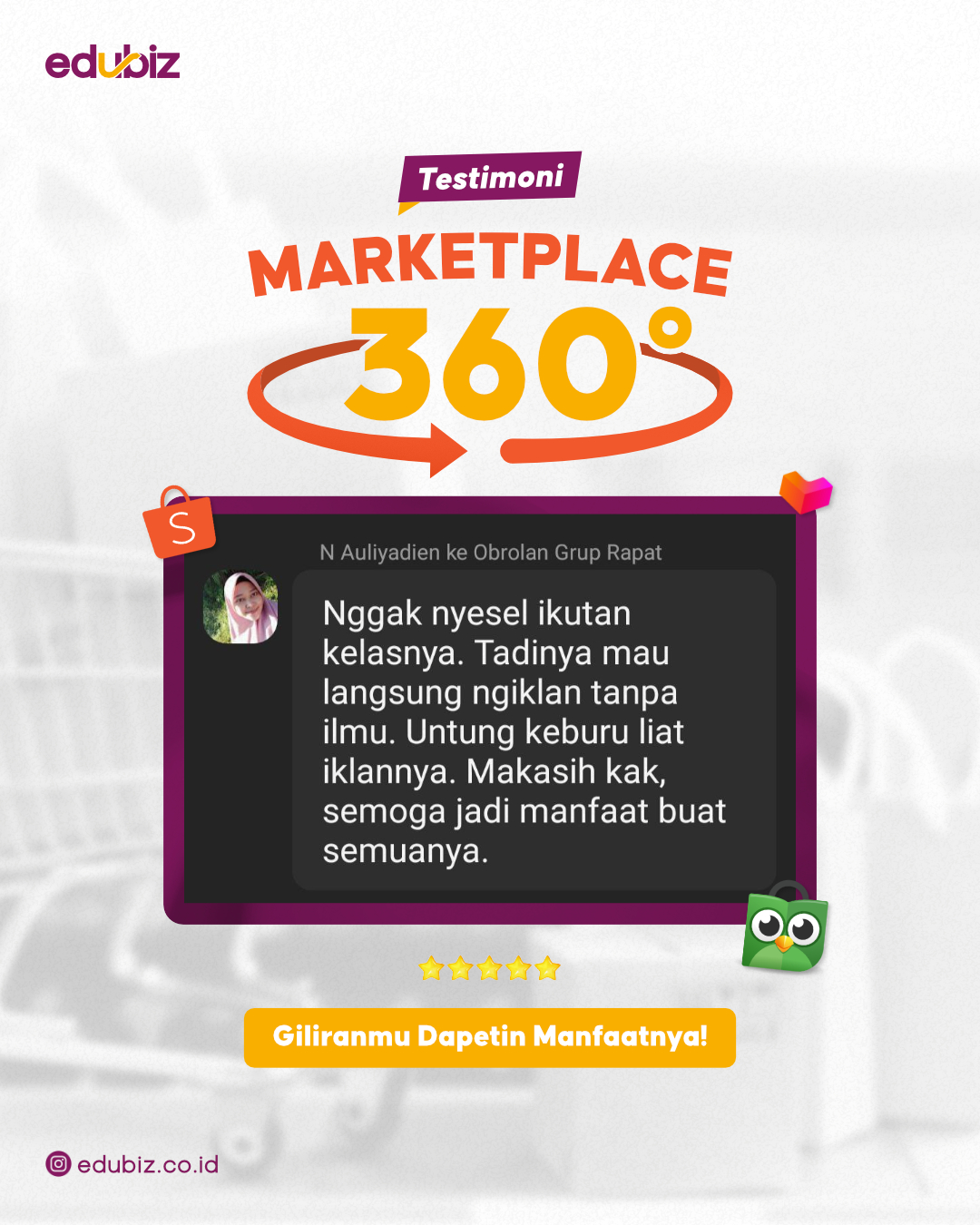 MARKETPLACE 360 - Kupas Tuntas Cara Sukses Jualan Di Marketplace
