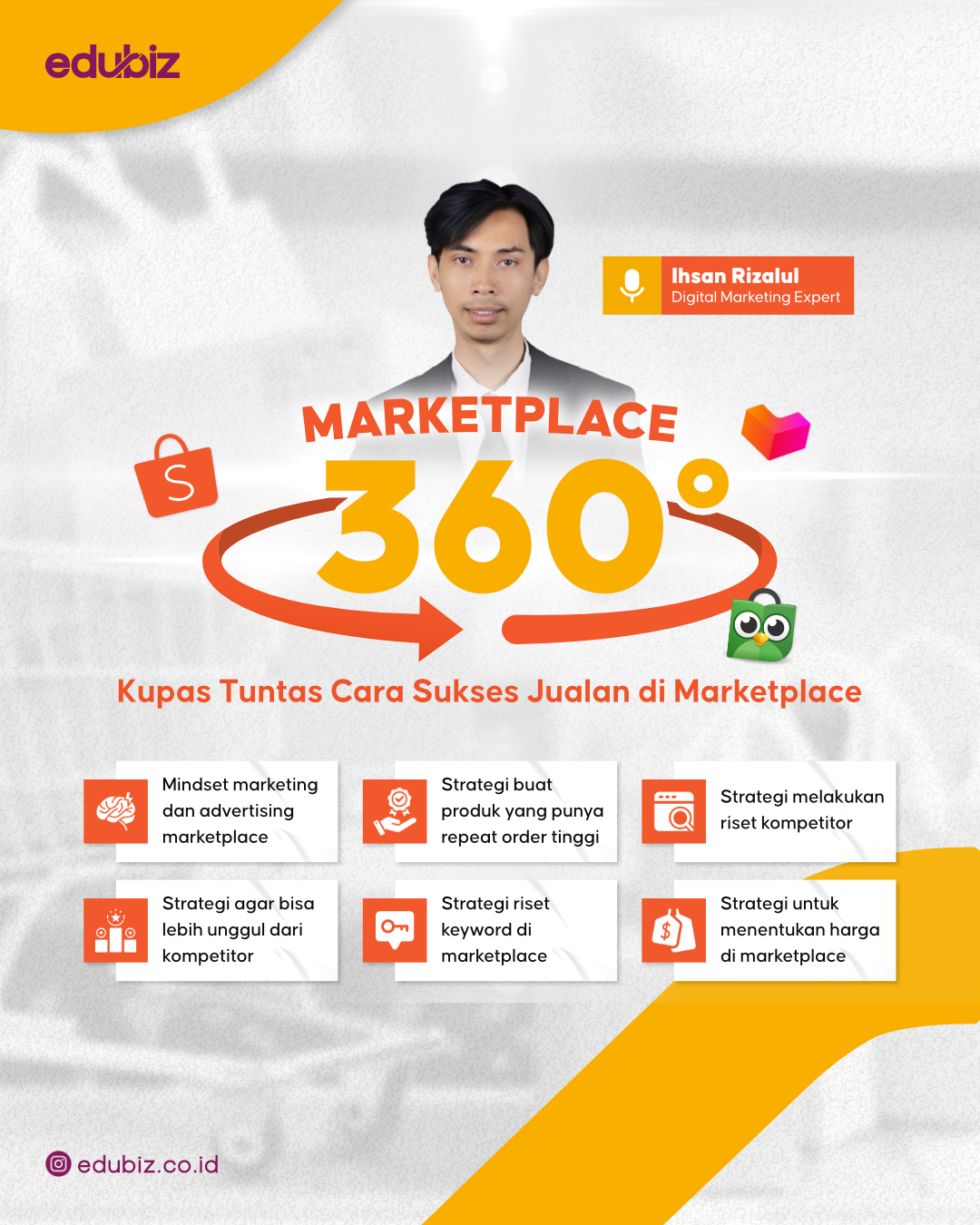 MARKETPLACE 360 - Kupas Tuntas Cara Sukses Jualan Di Marketplace