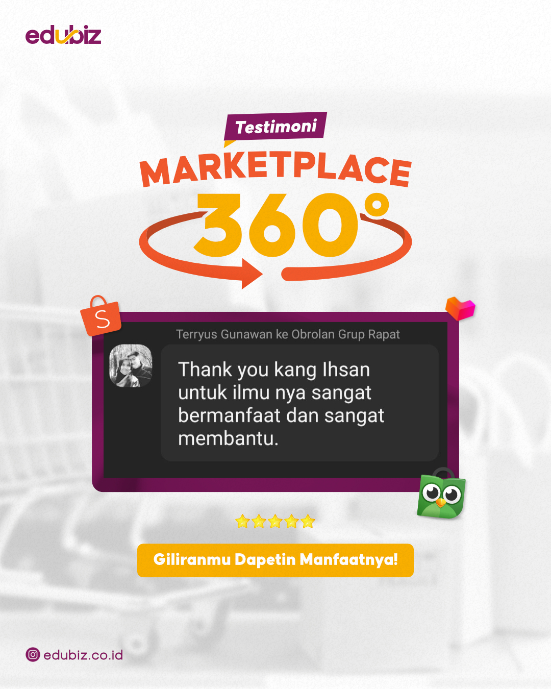 MARKETPLACE 360 - Kupas Tuntas Cara Sukses Jualan Di Marketplace