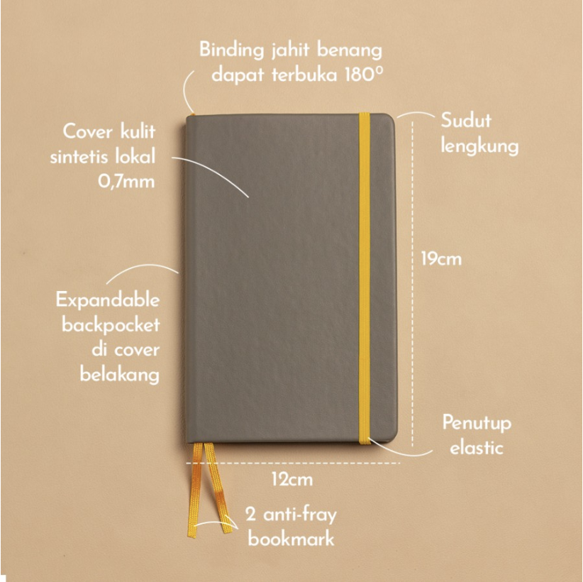 Buku catatan yang saya gunakan