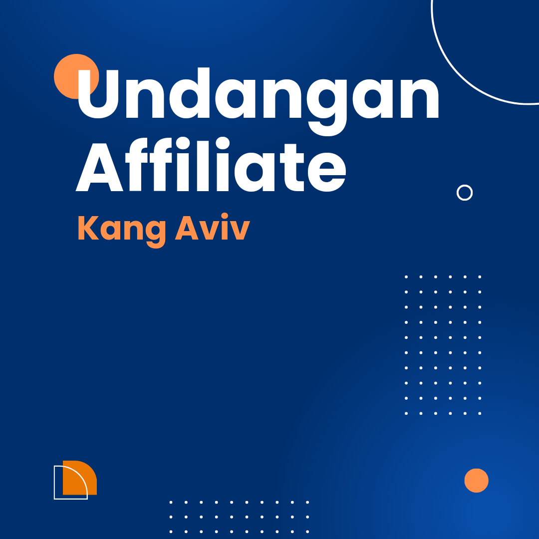 Undangan Affiliate Kang Aviv