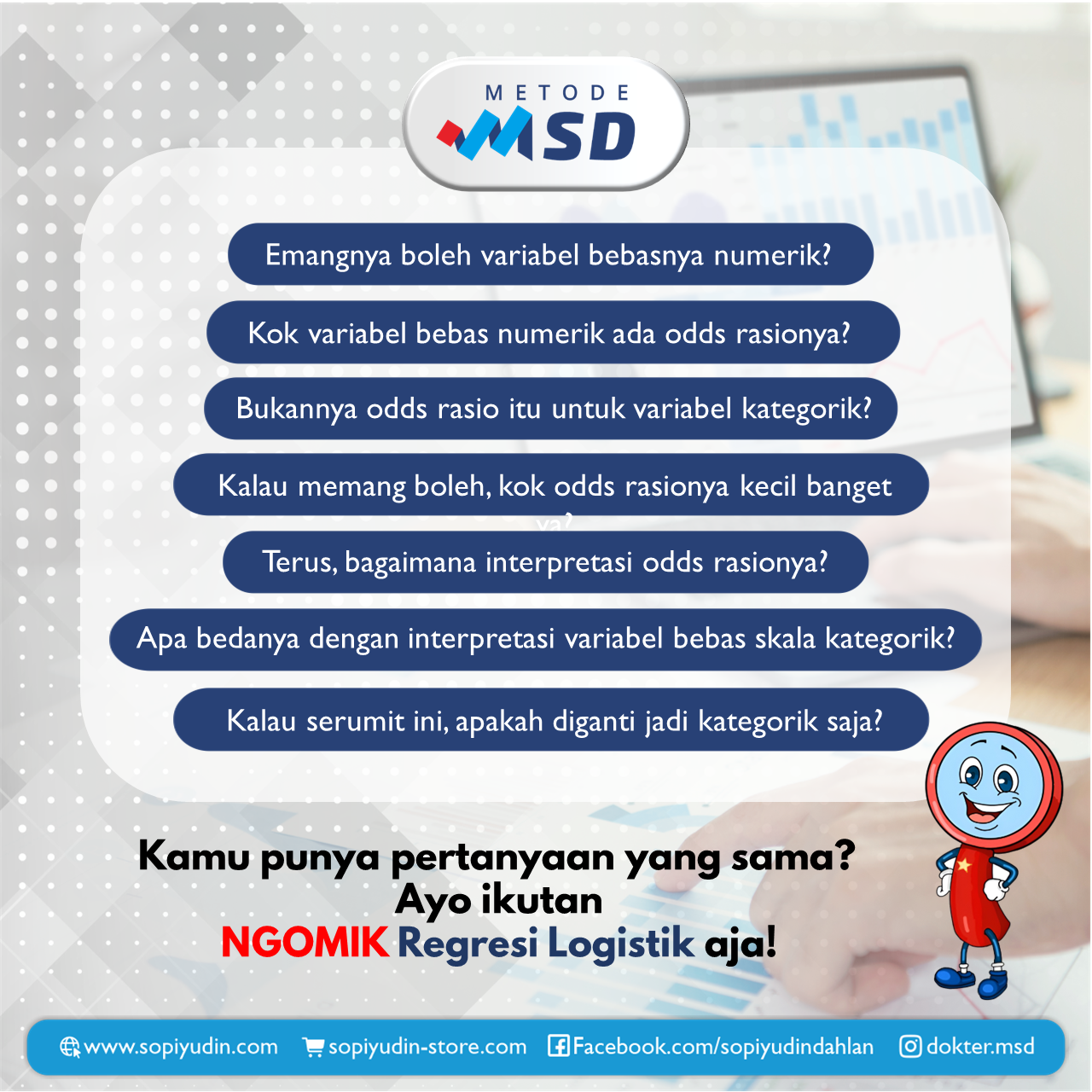 Unboxing Regresi Logistik dengan Variabel Bebas Numerik