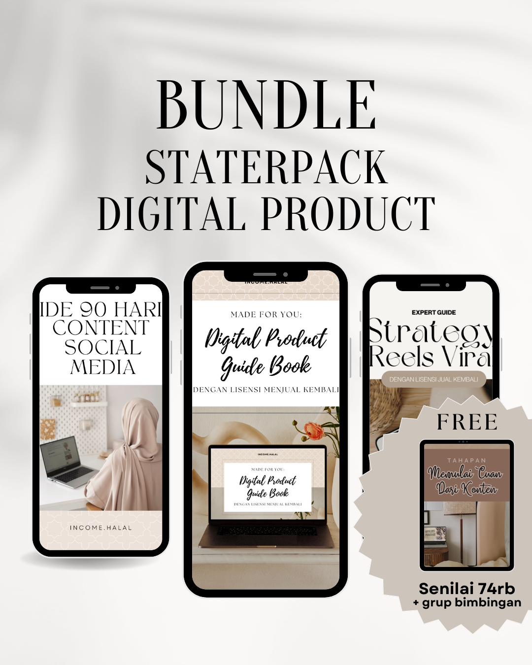 BUNDLE STATER PACK DIGITAL PRODUCT