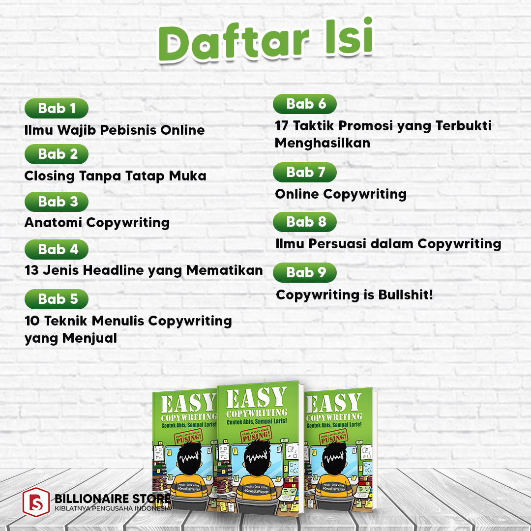Ebook Easy Copywriting - Iklan