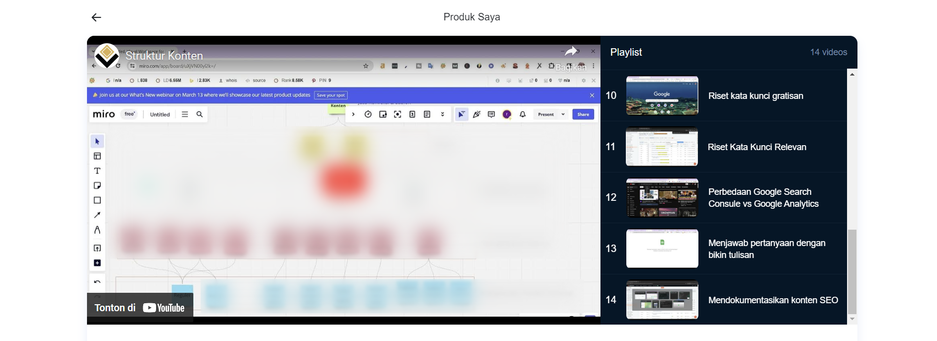 Webinar Kupas Tuntas SEO Selama 3 Hari 
