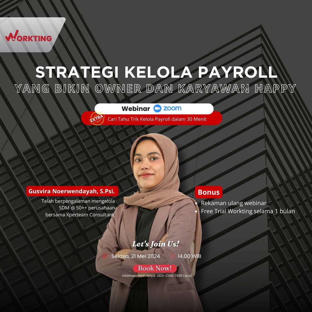 Webinar - Strategi Kelola Gaji yang Bikin Owner dan Karyawan Happy